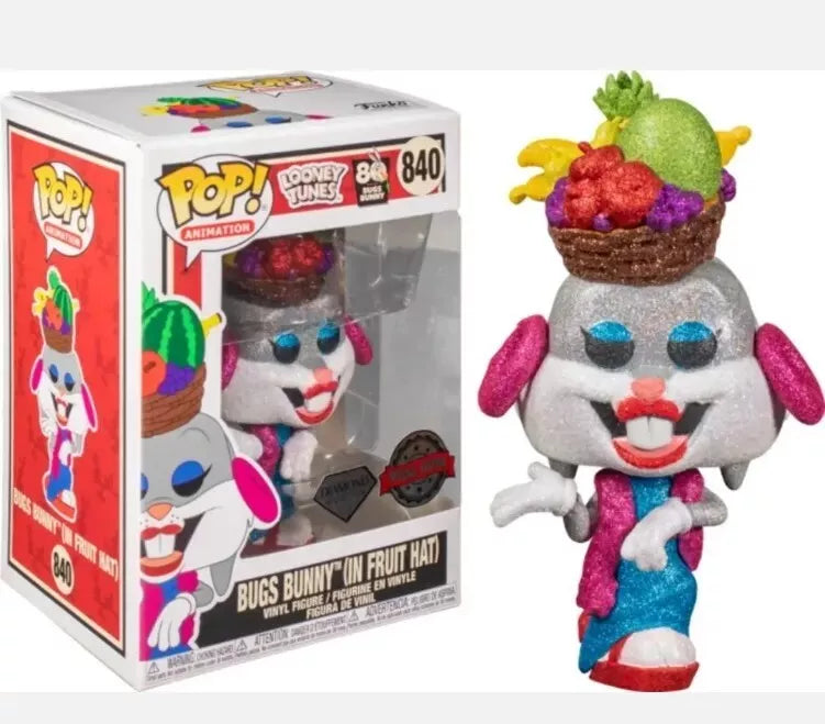 Looney Tunes: Bugs Bunny in Fruit Hat (Diamond Gliter) Funko POP! Vinyl