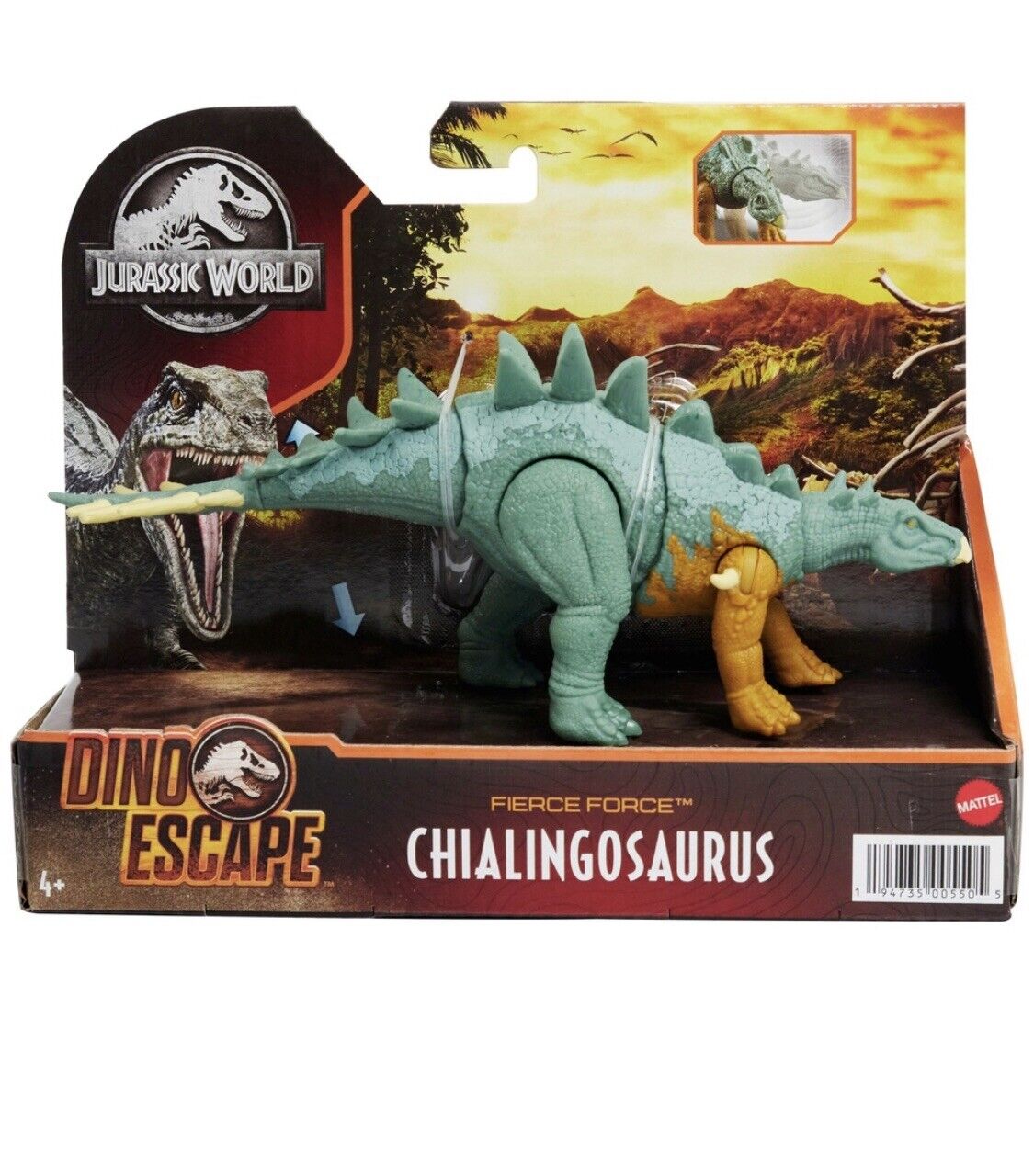 Jurassic World Fierce Force: Chialingosaurus Figure