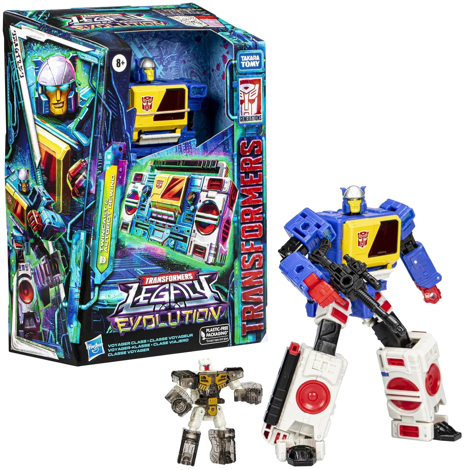 Transformers Legacy Evolution: Twincast & Autobot Rewind