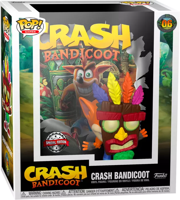 Crash Bandicoot Funko POP! Game Covers