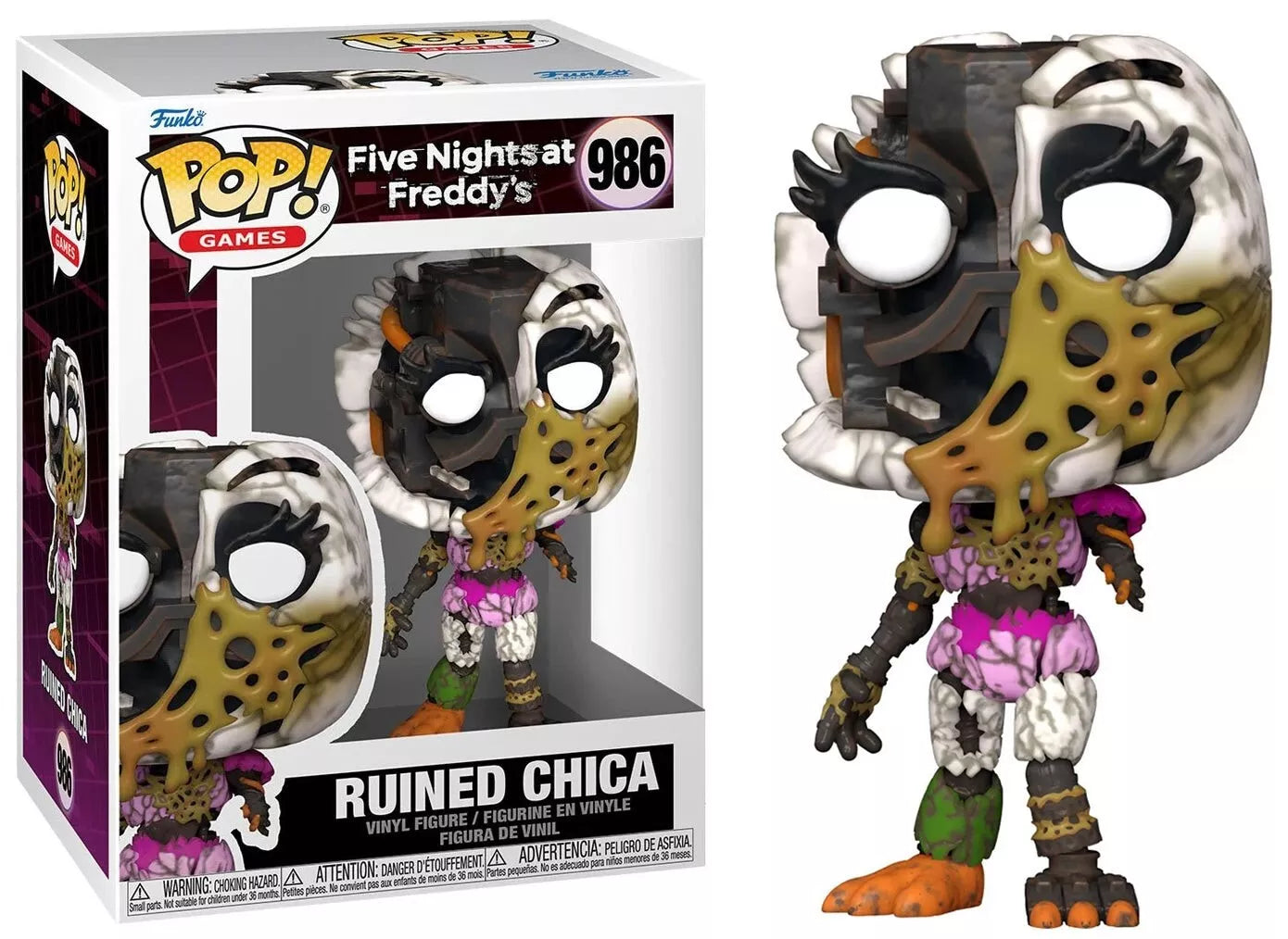 Five Nights at Freddy's: Ruined Chica Funko Pop! Vinyl