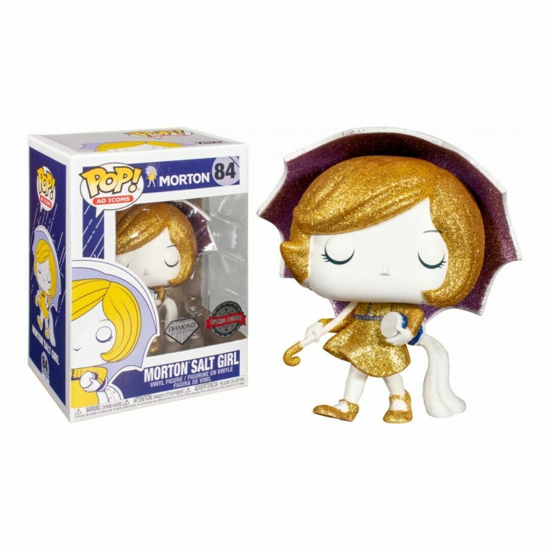 Ad Icons: Morton Salt Girl Diamond Glitter Funko POP! Vinyl