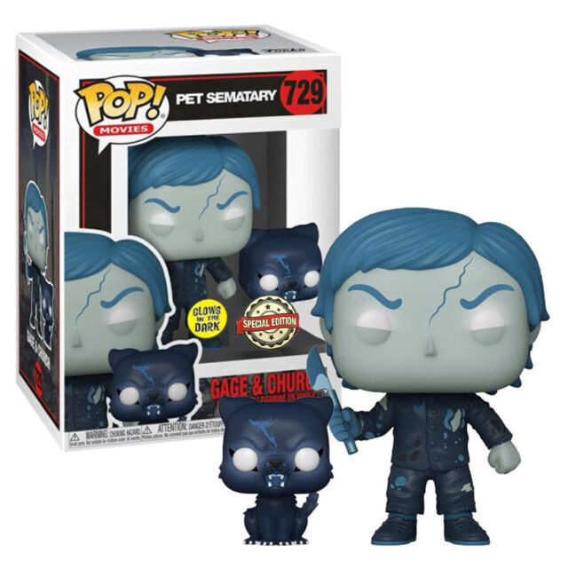 Pet Sematary: Gage & Church (Glow in the Dark) Funko POP! Vinyl