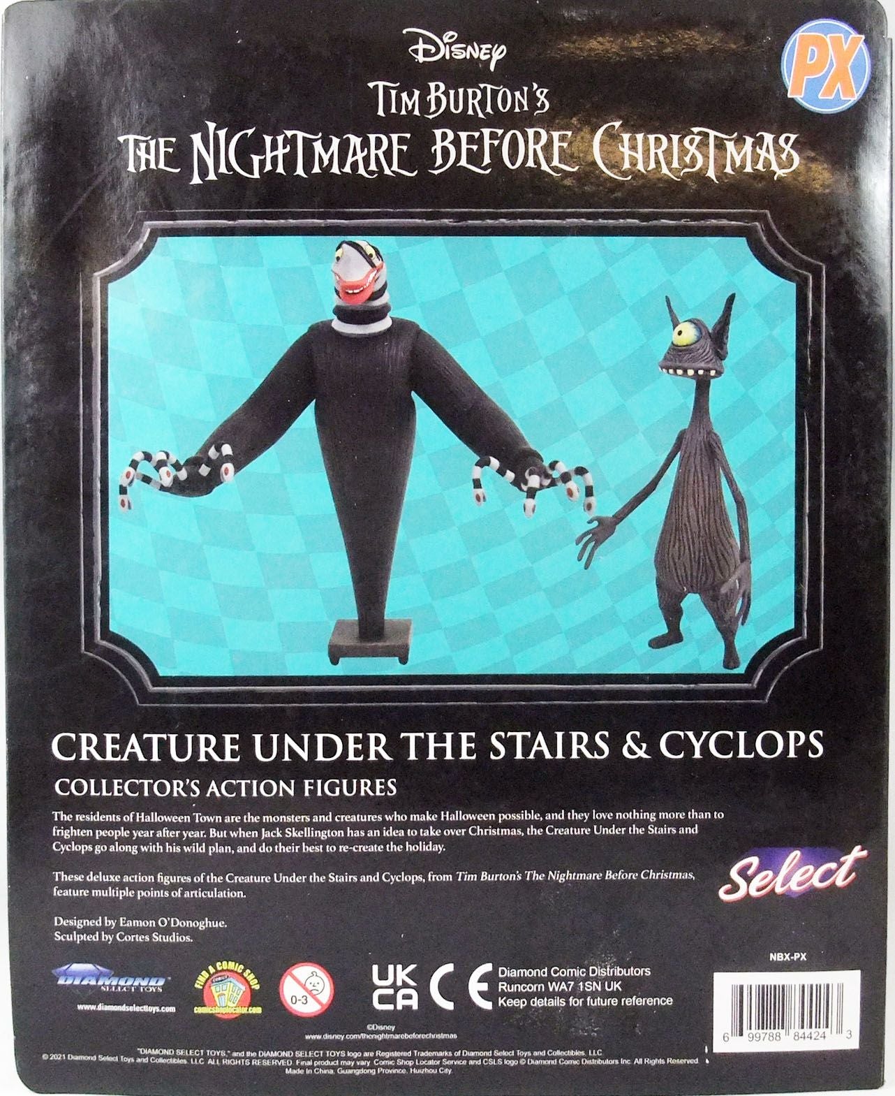 The Nightmare Before Christmas: Creature Under the Stairs & Cyclops Figures