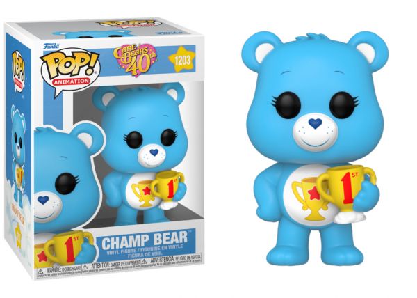 Care Bears 40th: Champ Bear (w/ Chase) Funko POP! Vinyl