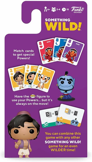 Funko Games: Something Wild Card Game - Aladdin