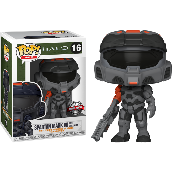 Halo: Spartan Mark VII with Shock Rifle (Special Edition) Funko Pop! Vinyl