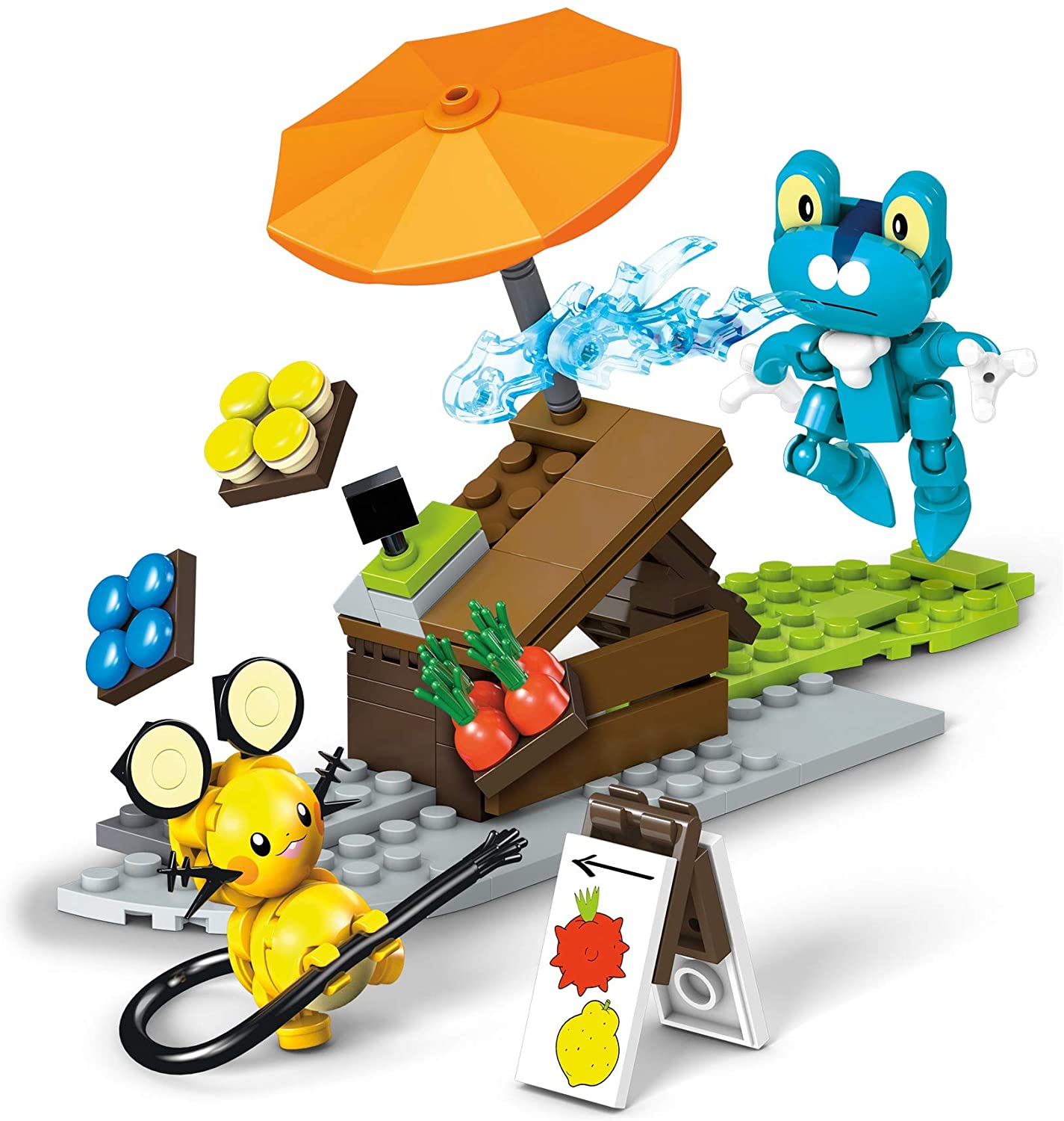 Pokemon: Froakie Vs. Dedenne Mega Construx