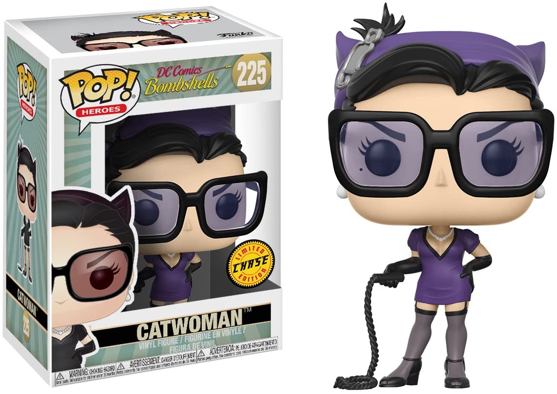 DC Comics Bombshells: Catwoman (w/ Chase) Funko Pop! Vinyl