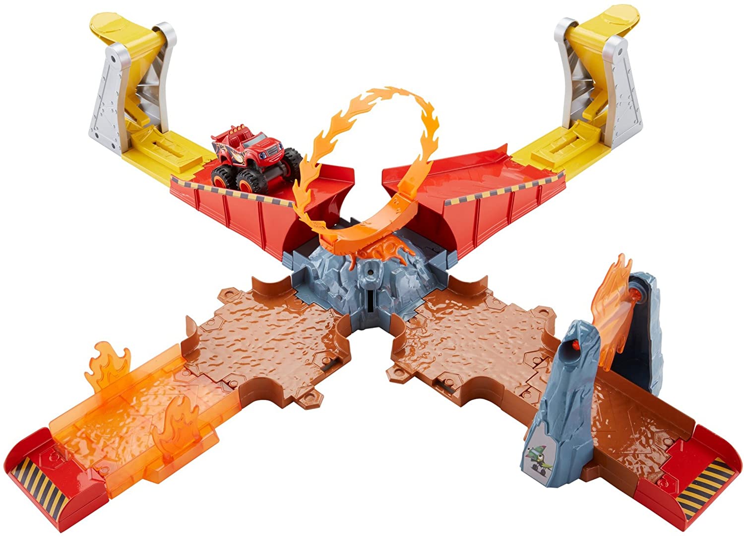 Blaze and the Monster Machines: Flaming Volcano Jump Playset