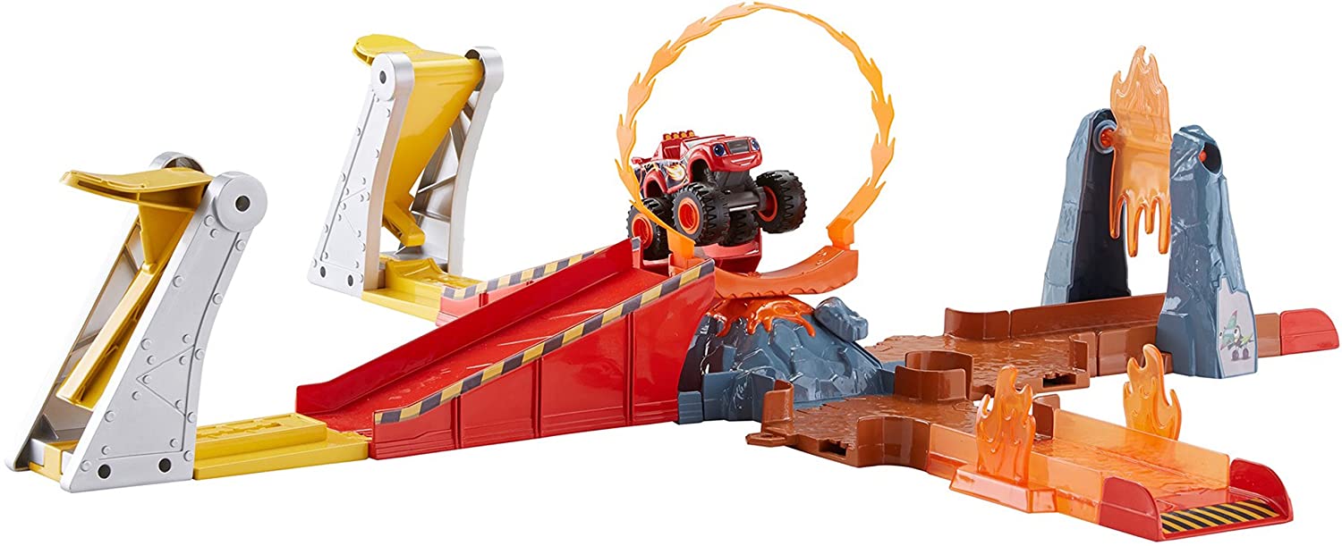 Blaze and the Monster Machines: Flaming Volcano Jump Playset