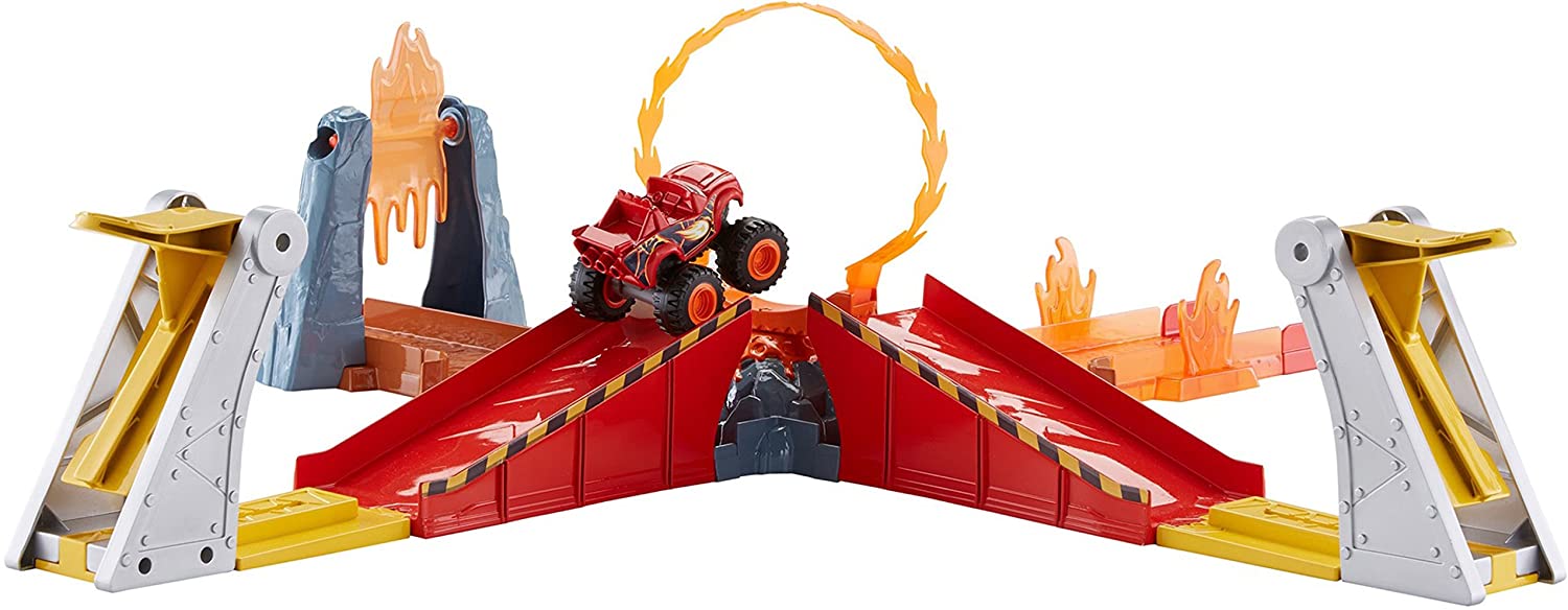 Blaze and the Monster Machines: Flaming Volcano Jump Playset