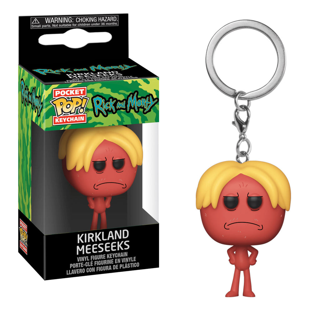 Rick and morty funko pop clearance keychain