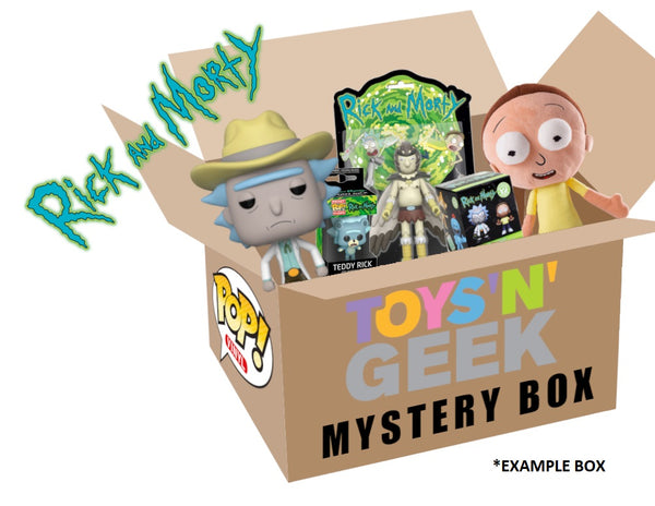 Funko rick and store morty mystery box