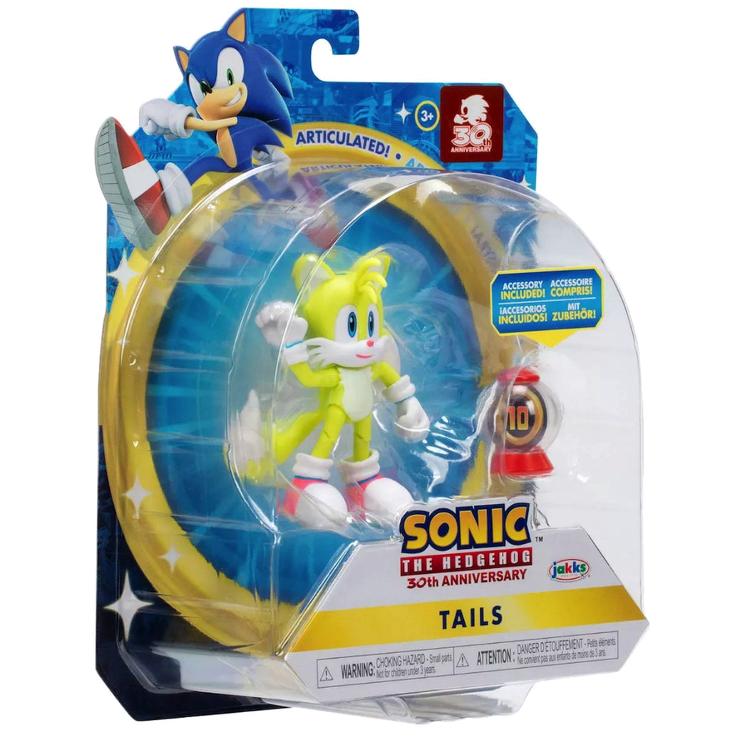 NEW Sonic The Hedgehog SONIC with Snowboard 4 Articulation Figure