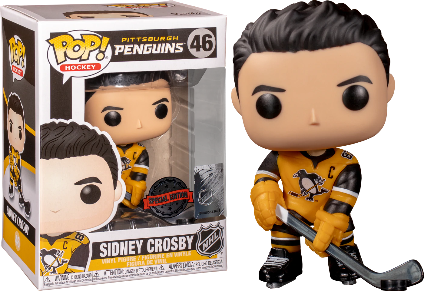 NHL Penguins: Sidney Crosby Funko Pop! Vinyl