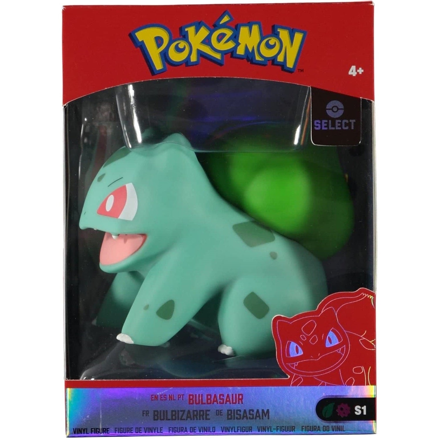 Pokemon 4" Kanto Vinyl Figure: Bulbasaur