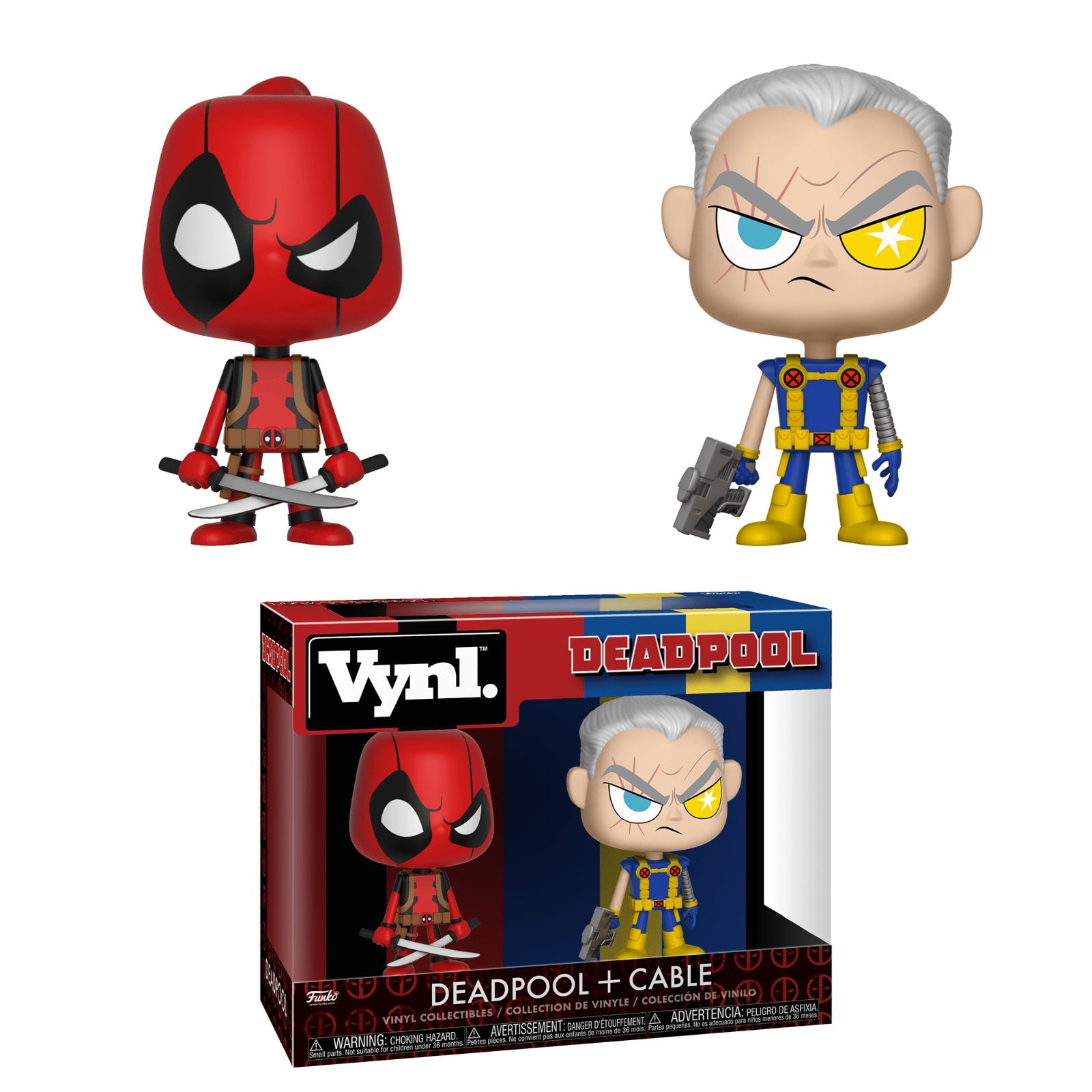 Marvel: Deadpool + Cable Funko VYNL 2 pack